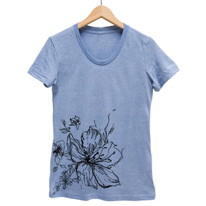 Camiseta de Mujer con Cuello en V, Manga Corta, Lisa, Informal, de Algodón, Transpirable, de Secado Rápido, Ajuste Regular, con Logo, para Primavera/Verano - Product Image 2