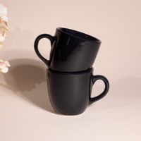 Juego de Té de Cerámica Terracota Negro, Ecológico, Duradero, Portátil, Moderno y de Lujo, 200 ml, para Uso Diario en el Hogar, Oficina y Cocina