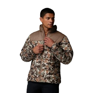 เสื้อแจ็คเก็ตพัฟเฟอร์หนาสำหรับผู้ชาย 360 GSM ไนลอนบุผ้านวมกันหนาว กันลม กันน้ำ มีฮู้ด เหมาะสำหรับงานกลางแจ้ง รับผลิตแบบ OEM - Product Image 5