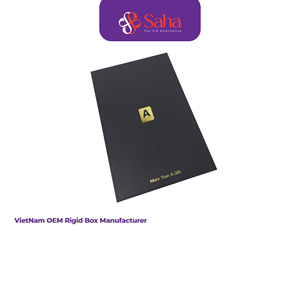 Recyclable Bio-degradable OEM Customizable Gold Foil Stamping Embossing Matt Lamination Gift Handmade Vietnam <b>Kraft</b> Paper <b>Boxes</b> - Product Image 3