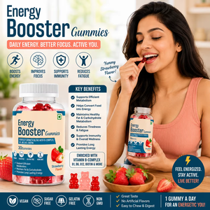 Gummies Énergisantes Marque Blanche avec Ginseng Rouge Coréen et Vitamine B12 pour l'Énergie Quotidienne, la Stabilité et le Soutien de la Concentration - Product Image 4