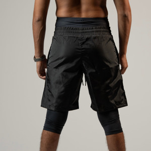 Full Length Inner <b>Layer</b> Men Awrah Shorts Modest Swimwear High Waist Running Gym Activewear Premium Quality Awrah Covering Short - Product Image 3