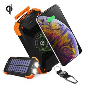 Banco de Energía Solar Inalámbrico de 10000 mAh, Producto Portátil y Ecológico - Product Image 1