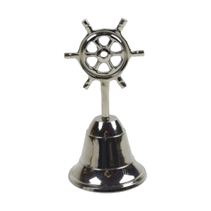 Cloches modernes en laiton, design métallique, entièrement en métal avec finition brillante, idéales pour la décoration de table intérieure, cloche suspendue de Noël - Product Image 4