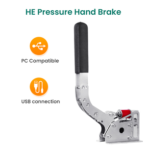 <span class=keywords><strong>Joystick</strong></span> Freno a Mano <span class=keywords><strong>USB</strong></span> SIMSONN ad Alta Precisione con Cella di Carico da 200KG per PC Controller di Gioco per Simracing e Simulatori di Guida - Product Image 3