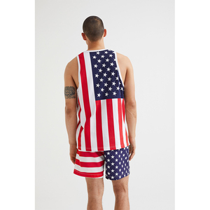 Shorts de bain pour hommes en nylon non tissé respirant, style urbain, séchage rapide, motif uni, meilleur design, vente en gros - Product Image 4