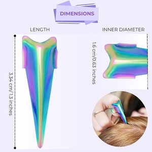 Outil de séparation des cheveux de qualité supérieure, accessoire de beauté pour le coiffage et les services professionnels en salon - Product Image 6