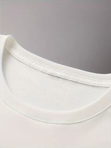 Camiseta de algodón extragrande con estampado gráfico, estilo urbano, holgada, informal, a la moda, hip hop, para hombre, en oferta. - Product Image 3