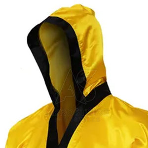 Robes de boxe au style moderne, confortables pour les voyages et l'entraînement, avec coutures durables en polyester, options personnalisables - Product Image 5