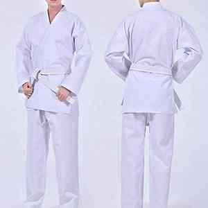 Kimono de karaté, jiu-jitsu, judo, taekwondo Kata Master de haute qualité en coton imprimé sur le devant, respirant, durable, premium - Product Image 1