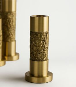 Charmant porte-bougie en acier, décoration élégante faite à la main pour salon, bureau, réception de mariage, hôtel, décoration intérieure - Product Image 5