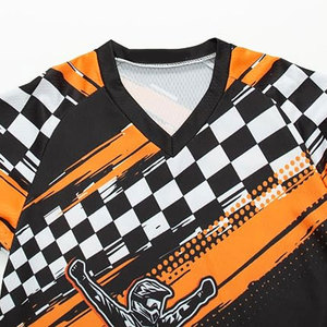 เสื้อเจอร์ซีย์ปั่นจักรยานสำหรับเด็ก เสื้อเจอร์ซีย์วิบากสำหรับเด็กผู้ชาย เสื้อปั่นจักรยานสำหรับเด็กผู้หญิง เสื้อมอเตอร์ไซค์วิบากแขนยาว เสื้อสำหรับปั่นจักรยานแบบออฟโรดและดาวน์ฮิลล์ - Product Image 5