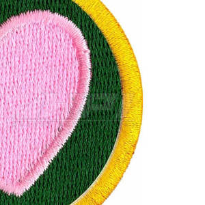Custom 3D Embossed Rubber PVC <b>Sew</b>-<b>On</b> <b>Patches</b> with Nonwoven Felt Fabric for Clothing - Product Image 3