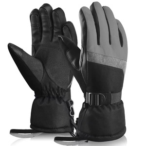 Guantes de Invierno para Hombre de la Mejor Calidad, Resistentes al Viento y al Agua, Guantes de Esquí a un Precio Increíble, Material de Cuero de Alta Calidad - Product Image 1