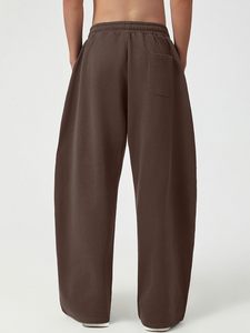 Pantalon de survêtement ample en coton 100 % pour homme, avec cordon de serrage et ourlet resserré, vente en gros OEM - Product Image 2