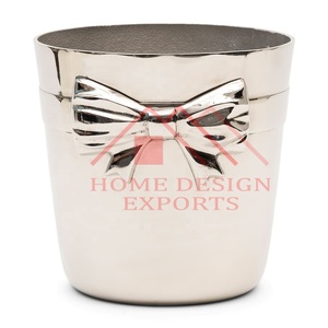 Meilleure vente Grande baignoire de refroidisseur de vin de boisson pour Barware Pretty Bow Champagne seau à glace baignoire pour la maison hôtels et restaurants décor - Product Image 1