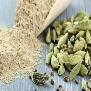 Poudre de cardamome verte Elettaria Cardamomum pour la santé et le bien-être - Product Image 1