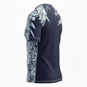 Camiseta de compresión sublimada personalizada para entrenamiento de MMA, BJJ, Jiu Jitsu No-Gi, para hombres, mujeres y niños, duradera, para natación, al por mayor. - Product Image 3