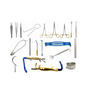 Juego de Instrumentos para Aumento de Senos, Acero Inoxidable, Retractor Quirúrgico de Fibra Óptica, Tijeras Solz, Profesional, Manual, Plástico - Product Image 3