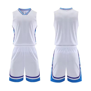 Hot Sale Custom Made High Quality Polyester Colors Unisex Basketball Uniform <b>Set</b> OEM Serviced Printed Logo Plus Size Wholesale - Product Image 1