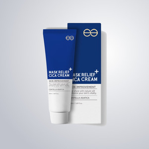 ครีมบำรุงผิวหน้าเกาหลี K-Beauty Ianae Cosmetics Mask Relief Cica Cream 50 มล. ผลิตในเกาหลี สารสกัดจากใบบัวบก - Product Image 3