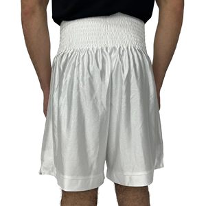 Muay Thai <b>short</b> premium quality satin fabric custom logo breathable lightweight training wear elastic waistband for <b>men</b> women - Product Image 6