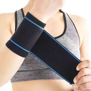 Nouvelles bandes de boxe ajustables respirantes à logo personnalisé semi-élastiques avec fermeture auto-agrippante – Vente chaude - Product Image 5