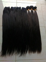 Unprocessed Indian Pure Virgin Remy Human Hair Straight Bulk <b>Extensions</b> <b>for</b> <b>Braids</b>-100g - Product Image 1