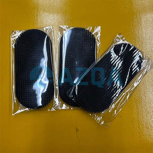 Black Hair Extension Velcro Grippers Professional Non <b>Slip</b> Hair Sectioning Grip Pads Salon Hair Styling Tool for Women - Product Image 4