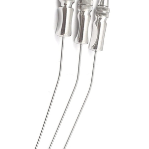 Tube d'aspiration, instrument médical chirurgical en acier inoxydable réutilisable pour usage hospitalier et clinique - Product Image 5