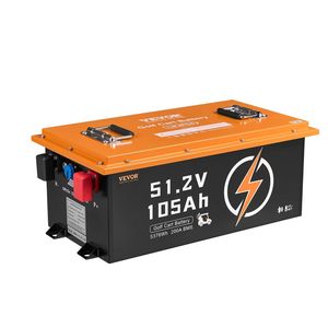 Batería de Litio para Carro de Golf de 48V 105Ah, 48 Voltios, 200A BMS, Monitor Táctil, Aplicación Móvil, Paquete de Baterías LiFePO4 - Product Image 1