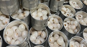 สินค้าขายดี ลิ้นจี่กระป๋องเวียดเดลต้า A10 อายุการเก็บรักษา 2 ปี น้ำหนัก 1 กก. สำหรับชานมไข่มุกและของหวานเอเชีย 6 กระป๋อง/กล่อง - Product Image 2