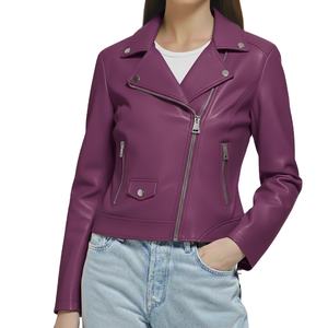Friendly Leather Zipper <b>Jacket</b> Women <b>Men</b> Fashion Genuine Real Zip Leather <b>Jacket</b> Custom Made Fit Premium Luxury High Quality Eco - Product Image 6