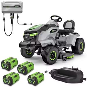 Oferta máxima 2025 para kit de cortacésped a batería portátil POWER+ para jardín de hasta 4 acres con tracción trasera - Product Image 1
