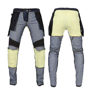 Jeans ajustados para hombre, pantalones vaqueros elásticos de estilo urbano, pantalones vaqueros ajustados estilo motero, nuevos jeans protectores de la mejor calidad para montar en motocicleta - Product Image 1