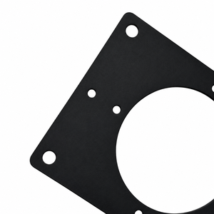 Placa de Montaje de Base de Robot de Aluminio Negro Personalizada OEM 5052 6061, Panel de Soporte de Chapa Metálica de Precisión para Automatización Industrial - Product Image 6