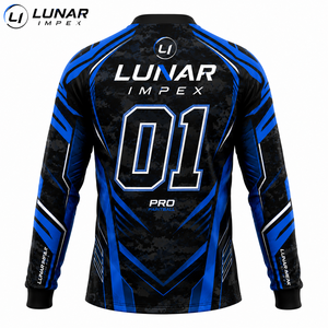ผู้ผลิตเสื้อเพนท์บอลแบบสั่งทำขายส่ง พร้อมบริการ OEM เสื้อทีมแขนยาวลายพรางดิจิทัล ระบายอากาศได้ดี แห้งเร็ว - Product Image 2