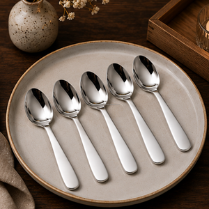Nouvelle arrivée : cuillère à dîner en acier inoxydable, finition miroir, approvisionnement en gros au Canada - Product Image 6