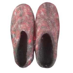 Asthamangal Gift Craft – Chaussons d'intérieur chauds jetables pour hommes, antidérapants, légers, en feutre, à tige haute, avec semelle intermédiaire en PVC/cuir - Product Image 6