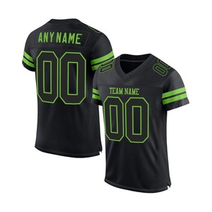 Wholesale Personalized Football Jerseys 100% Polyester Team Uniforms Custom <b>Name</b> Fast Delivery OEM - Product Image 3