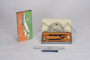 Caja de Geometría My India Más Vendida con Juego Completo de Instrumentos Matemáticos, Incluye Compás o Divisor, Disponible para Suministro al por Mayor - Product Image 2
