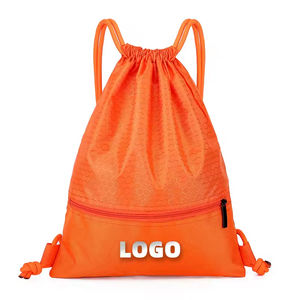 Sac de voyage classique personnalisé avec cordon de serrage, sac à dos de cyclisme personnalisé avec cordon de serrage, sac à dos imperméable avec cordon de serrage, pliable - Product Image 3