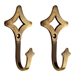 Brass <b>Hook</b> Hanger Purse <b>Hook</b> Knurling Solid Brass Wall Installation Bowknot Design Wall Mounted <b>Hook</b> Bathroom Accessories - Product Image 4