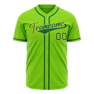 Camiseta de Béisbol de Moda, Ropa Deportiva de Alto Rendimiento, Logotipo Personalizado, Nombre y Número, Pedido al por Mayor de Fábrica - Product Image 3