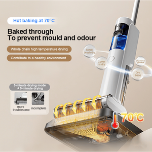Aspiradora de Mano 2 en 1 PSCL2001 180W/7kpa, Aspiradora y Fregadora de Pisos, Guía por Voz, 50 Minutos de Duración de la Batería, 99.92% de Eficiencia - Product Image 2