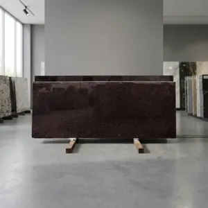 Luxury D Brown Granite Slab Premium Natural <b>Stone</b> High Quality Polished Surface for Flooring Countertops Wall Cladding - Product Image 3