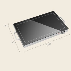 Vassoio Riscaldante Elettrico per Catene di Fast Food, Catering Aeroportuale e Buffet con Controllo Manuale della Temperatura - Product Image 2