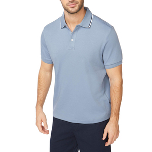 Camiseta Polo de Algodón Suave y Transpirable, Ropa Casual, Personalizable con Marca, Manga Corta, Cómoda, para Hombre - Product Image 1
