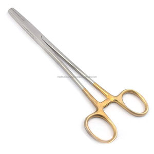 Porte-aiguille sternal TC 8 pouces avec manche doré, instrument chirurgical dentaire, vente en gros par Medtrust Surgical ISO & CE - Product Image 3