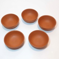 Bol de service rond en bois, plateau à nourriture rustique brun peint, décoration de table de cuisine